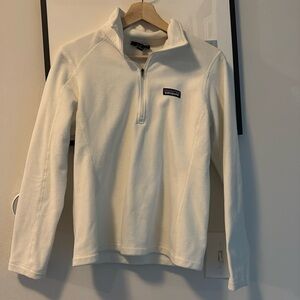 Patagonia, size small, white fleece